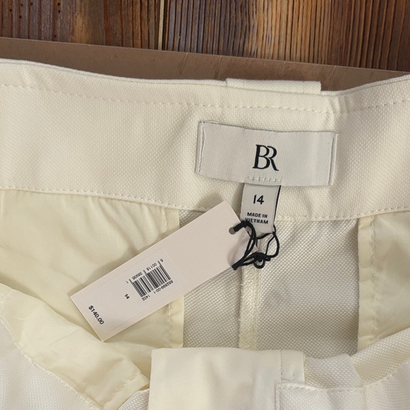 Banana Republic Cream Wide-Leg Pants Sz 14 - Picture 4 of 11